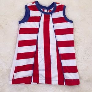 Hanna Andersson Striped Dress, Size 90cm